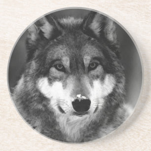 Dessous De Verre En Grès Loup