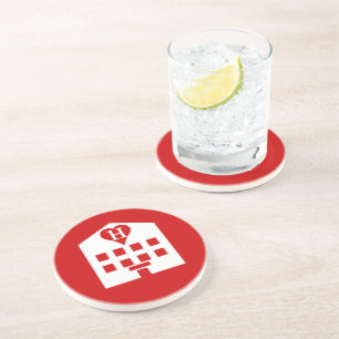 Dessous De Verre En Grès Love Hotel Japanese Emoji