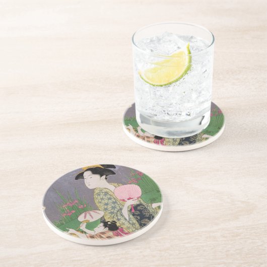 Dessous De Verre En Grès Lucioles (Côté)