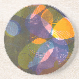 Dessous De Verre En Grès Lucioles I