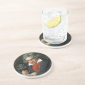 Dessous De Verre En Grès Ludwig van Beethoven, 1820 (Côté)
