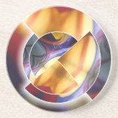 Dessous De Verre En Grès Lueur (Devant)