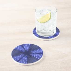 Dessous De Verre En Grès lumière brillante