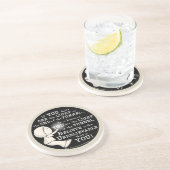 Dessous De Verre En Grès Lumière dans le tunnel (Côté)