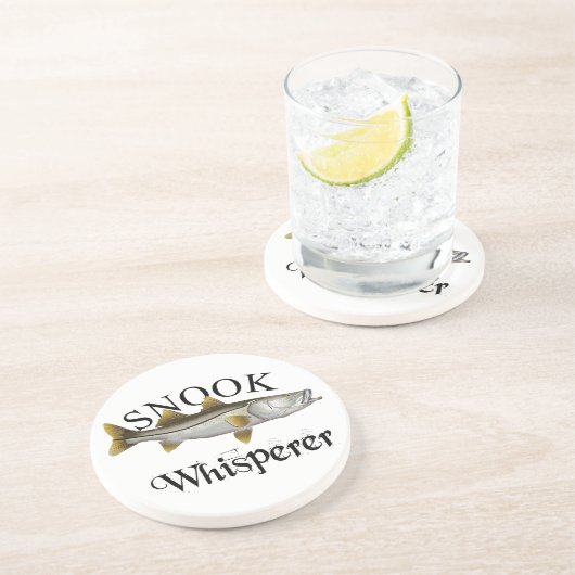 Dessous De Verre En Grès Lumière de Snook Whisperer (Côté)