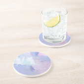 Dessous De Verre En Grès Lumières du nord II (Côté)