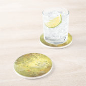 Dessous De Verre En Grès Lune volcanique de Jupiter (Côté)