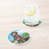 Dessous De Verre En Grès Lutin (Côté)