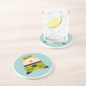 Dessous De Verre En Grès M. Mac Haggis (Côté)