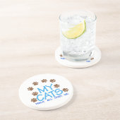 Dessous De Verre En Grès Ma promenade de chats (Côté)