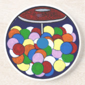 Dessous De Verre En Grès Machine à boule (Devant)