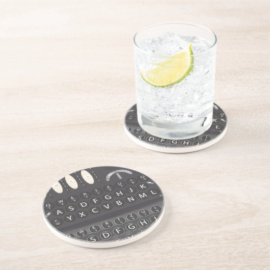 Dessous De Verre En Grès Machine Enigma (Côté)