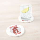 Dessous De Verre En Grès Madrid Espagne (Côté)