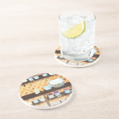 Dessous De Verre En Grès Magasin de bonbons (Côté)
