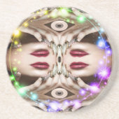 Dessous De Verre En Grès Magic spell (Devant)