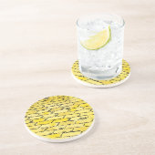 Dessous De Verre En Grès Magicien vintage de Oz Route de briques jaunes par (Côté)