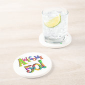 Dessous De Verre En Grès Magnifique 50 T-shirts et cadeaux d'anniversaire (Côté)