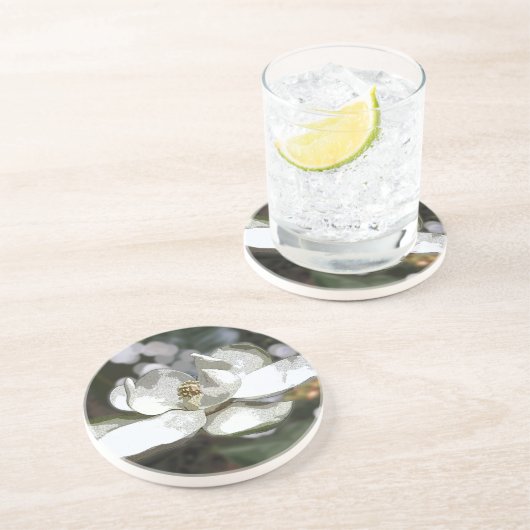 Dessous De Verre En Grès Magnolia 2760 (Côté)