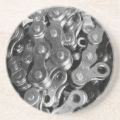 Dessous De Verre En Grès Maillons de chaîne de bicyclette (Devant)