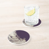 Dessous De Verre En Grès main sur le cœur (Côté)
