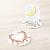 Dessous De Verre En Grès Mains d'amour (Côté)