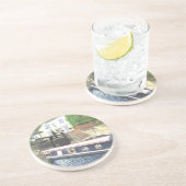 Dessous De Verre En Grès Maison de l'écluse du canal de Beeston Nottingham (Côté)