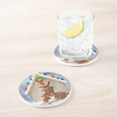 Dessous De Verre En Grès Maison douce à la maison (Côté)