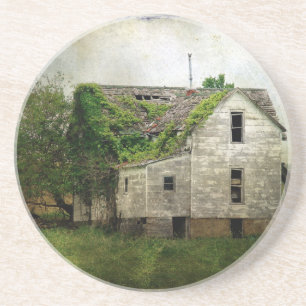 Dessous De Verre En Grès Maison rurale abandonnée du Missouri