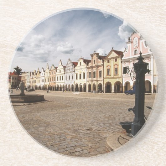 Dessous De Verre En Grès Maisons Renaissance (Devant)