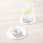 Dessous De Verre En Grès Maître EOD et mémorial (Côté)