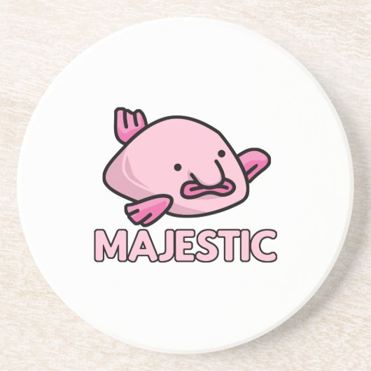 Dessous De Verre En Grès Majestic Blobfish (Devant)