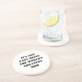 Dessous De Verre En Grès Maman (Côté)