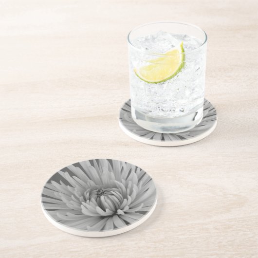 Dessous De Verre En Grès Maman noire et blanche (Côté)