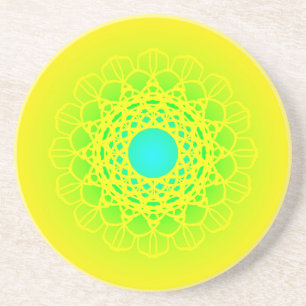 Dessous De Verre En Grès mandala