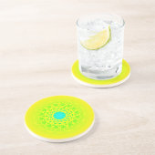 Dessous De Verre En Grès mandala (Côté)