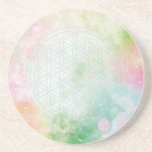 Dessous De Verre En Grès mandala (Devant)