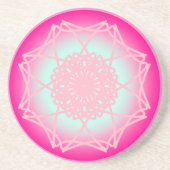 Dessous De Verre En Grès Mandala Calme (Devant)