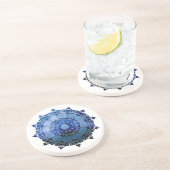 Dessous De Verre En Grès Mandala celtique (Côté)