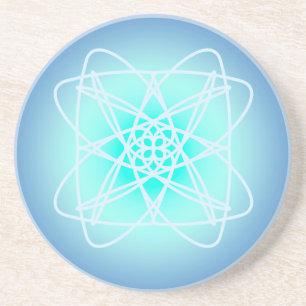 Dessous De Verre En Grès Mandala de la réussite