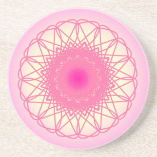 Dessous De Verre En Grès Mandala de Pouvoir