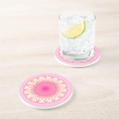 Dessous De Verre En Grès Mandala de Pouvoir (Côté)
