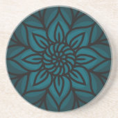 Dessous De Verre En Grès Mandala Design Sandstone Coaster (Devant)