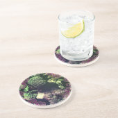 Dessous De Verre En Grès Mange tes Légumes (Côté)