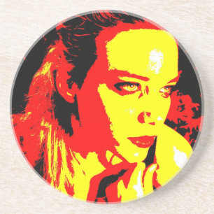 Dessous De Verre En Grès Manic Kin 2