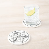 Dessous De Verre En Grès Manifeste d'alchimie (Côté)