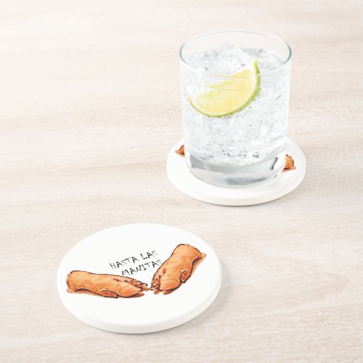 Dessous De Verre En Grès Manitas de las de Hasta (Côté)