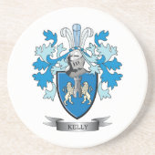 Dessous De Verre En Grès Manteau de Kelly des bras (Devant)