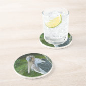 Dessous De Verre En Grès Marabout (Côté)