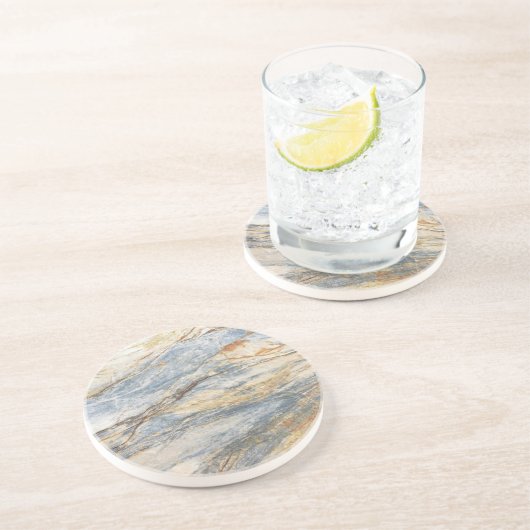 Dessous De Verre En Grès Marble (Côté)