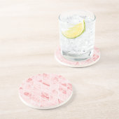 Dessous De Verre En Grès marbre (Côté)